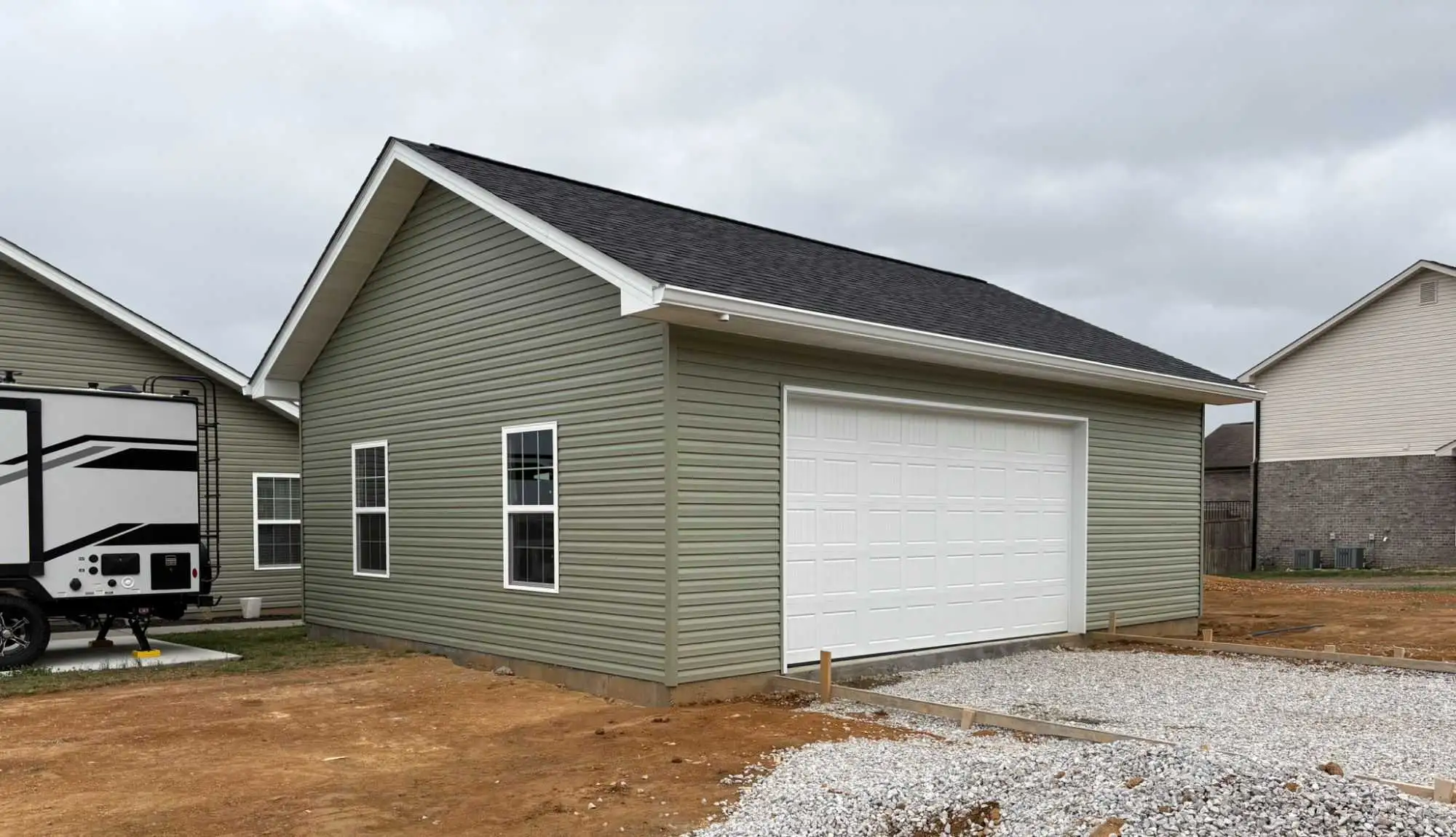 Exterior Home Solutions Garage Installation 2